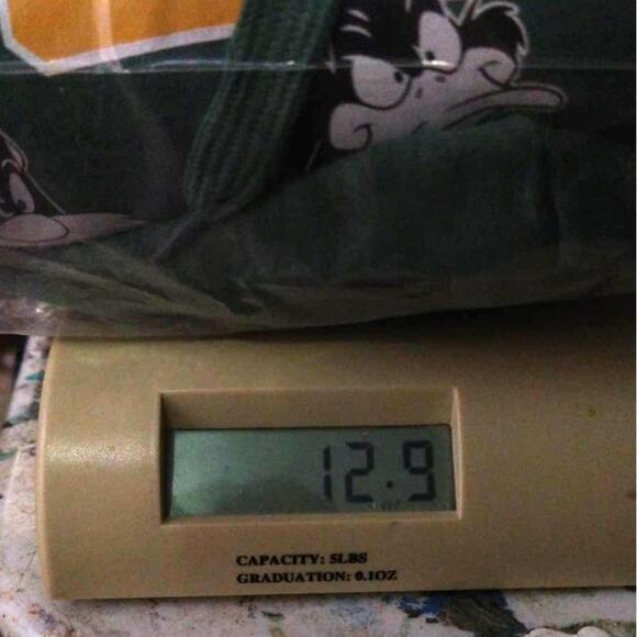 New Looney Tunes Green Hoodie Size L - Picture 9 of 10